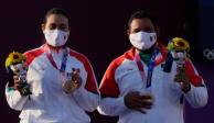 Luis Álvarez y Alejandra Valencia se colgaron el bronce en los Juegos Olímpicos
