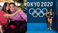 Aristeo Cázares motiva a Carolina Mendoza por su participación en los Juegos Olímpicos
