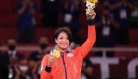 Uta Abe, medallista en los Juegos Olímpicos de Tokio 2020