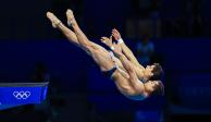 La dupla mexicana de plataforma de 10 metros en los Juegos Olímpicos de Tokio 2020
