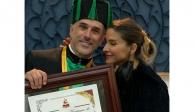 Sergio Mayer recibe Doctorado Honoris Causa