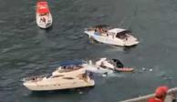 El hundimiento de una embarcación turística quedó grabado en video; testigos especulan sobre las causas del percance