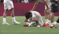 Kubo, futbolista de Japón, rompió el llanto tras perder la medalla de bronce en los Juegos Olímpicos de Tokio 2020