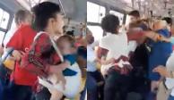 La madre del bebé en brazos agredió a la mujer de la tercera por no ceder el asiento