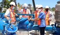 El gobernador&nbsp;de Quintana Roo, Carlos Joaquín, afirmó que el nuevo tanque de regulación permitirá un abasto eficiente del líquido para las familias de Cozumel.
