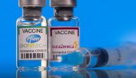 Vacunas contra COVID de Pfizer BioNTech y AstraZeneca.