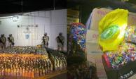 La droga sintética escondida en dulces tiene un valor en el mercado negro de más de 334 millones de pesos.&nbsp;