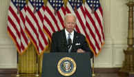 El presidente de EU, Joe Biden, en conferencia durante los últimos días.