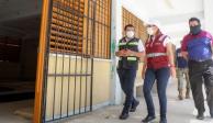 Sutoridades del ayuntamiento de Benito Juárez, Quintana Roo, realizaron un recorrido de supervisión de las instalaciones, así como de las labores de prevención ante las lluvias.