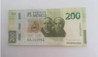 El nuevo billete de 200 se vende hasta en 8 mil pesos.