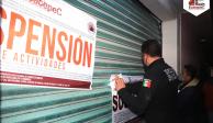 Un local en Ecatepec fue suspendido por la venta de cerveza durante un operativo realizado la noche del sábado