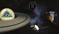 Temblores en los anillos de Saturno revelan sus entrañas