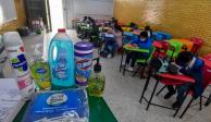 Delfina Gómez reconoció que en este regreso a clases hay escuelas que no cuentan con agua potable en sus instalaciones