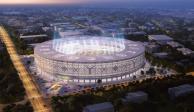 El Estadio representará una importante inversión privada y estará generando más de 4 mil empleos durante la etapa de edificación.