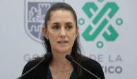 Claudia Sheinbaum asegura que la posición del partido español VOX es "antidemocrática, fascista y racista".