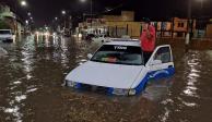 Debido a las fuertes lluvias en Oaxaca se reportaron daños materiales en distintas áreas