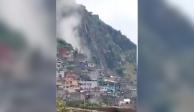 La zona fue resguardada para evitar que los ciudadanos se acerquen. En las próximas horas se detallarán los daños que dejó el deslave en el Cerro Gordo de Ecatepec.