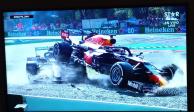Max Verstappen y Lewis Hamilton volvieron a chocar en la F1