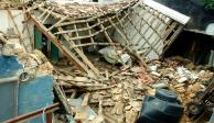 Casas afectadas por el sismo del pasado 7 de septiembre en el municipio de Xaltianguis en Acapulco, Guerrero