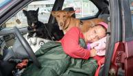 La maestra ha estado viviendo con sus dos perros dentro de un auto, en un estacionamiento