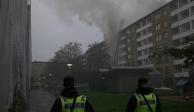 Al menos 20 personas resultaron heridas tras la explosión en una zona de departamentos de Suecia