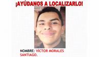 El joven deportista Víctor Morales fue visto por última ocasión en la comunidad de Santo Domingo Barrio Bajo, Etla, Oaxaca.
