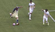 Una acción del América vs Pumas de la Jornada 8 de la Liga MX
