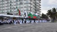 El puerto de Veracruz se vistió de fiesta este 4 de octubre para conmemorar los 200 años de la Marina