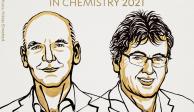 El Premio Nobel de Química 2021 fue otorgado al científico alemán Benjamin List y al químico escocés David MacMillan, quienes trabajaron de forma independiente