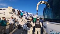 El vuelo con 129 migrantes de Haití partió de&nbsp;Tapachula, Chiapas.
