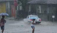 Lluvia causa estragos en Acapulco