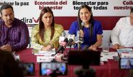 La gobernadora electa de Colima, Indira Vizcaíno Silva, afirmó que se calcula una deuda estatal de más de 8 mil millones de pesos.