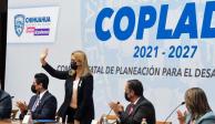 La gobernadora Maru Campos Galván encabezó la primera Asamblea Plenaria del Comité de Planeación para el Desarrollo del Estado de Chihuahua (COPLADE).