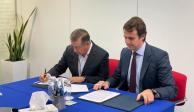 Pedro Zenteno firmó el acuerdo de cooperación entre el Fondo Ruso de Inversión Directa y Birmex para realizar el proceso de producción de la vacuna Sputnik V en nuestro país.