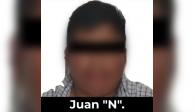 Juan "N" es la persona detenida que trasladaba a los cinco migrantes.