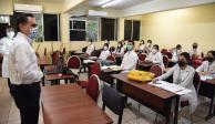 La Universidad Autónoma de Sinaloa retomó las clases presenciales en todo el estado, con una asistencia estimada del 50%