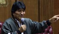 Evo Morales destacó que México y otros países le "salvaron la vida" cuando salió de Bolivia.