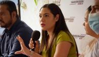 Indira Vizcaíno dice que va a recibir un desastre financiero en Colima