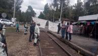 La Secretaría de Seguridad Pública de Michoacán informó que no fue necesario el uso de la fuerza para el desbloqueo de vías férreas en Uruapan y Pátzcuaro