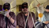Pepe Aguilar y su familia sufren percance en avión privado rumbo a LA