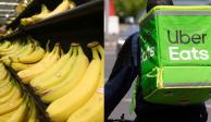 Plátano resultó ser lo más pedido en Uber Eats