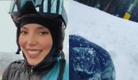 Frida Sofía sufre épica caída mientras esquiaba: "Me di en la mother"