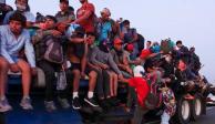Caravana migrante avanza ahora a Matías Romero y se enfilan a Veracruz