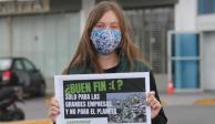 Greenpeace México dijo que&nbsp;“El Buen Fin sólo es bueno para las grandes empresas, pero no para el planeta”.