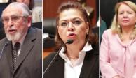 A partir del mediodía de este viernes, acudirán ante la Comisión de Justicia Bernardo Bátiz, Eva Verónica de Gyvés Zárate y Loretta Ortiz Ahlf