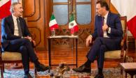 El gobernador de Querétaro, Mauricio Kuri González, se reunió con el embajador de Italia en México, Luigi de Chiara, con la finalidad de sumar acciones que fortalezcan las relaciones de cooperación.