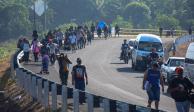 Un&nbsp;sacerdote de Huixtla dijo que se debe permitir a la nueva caravana migrante proseguir su ruta porque en el sur del país "no hay trabajo".