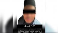 José “H”, también conocido como el “Bad Boy”, fue detenido en las inmediaciones del Aeropuerto Internacional de la Ciudad de México.