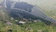 Tres muertos y dos heridos dejó un accidente de helicóptero Huey II de la Policía de Colombia en Cundinamarca