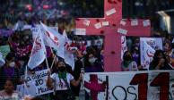 Marcha por el Día Internacional para Erradicar la Violencia Contra la Mujer, el 25 de noviembre del 2020.